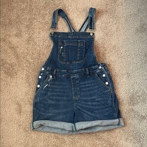 Judy Blue Denim Overall Shorts